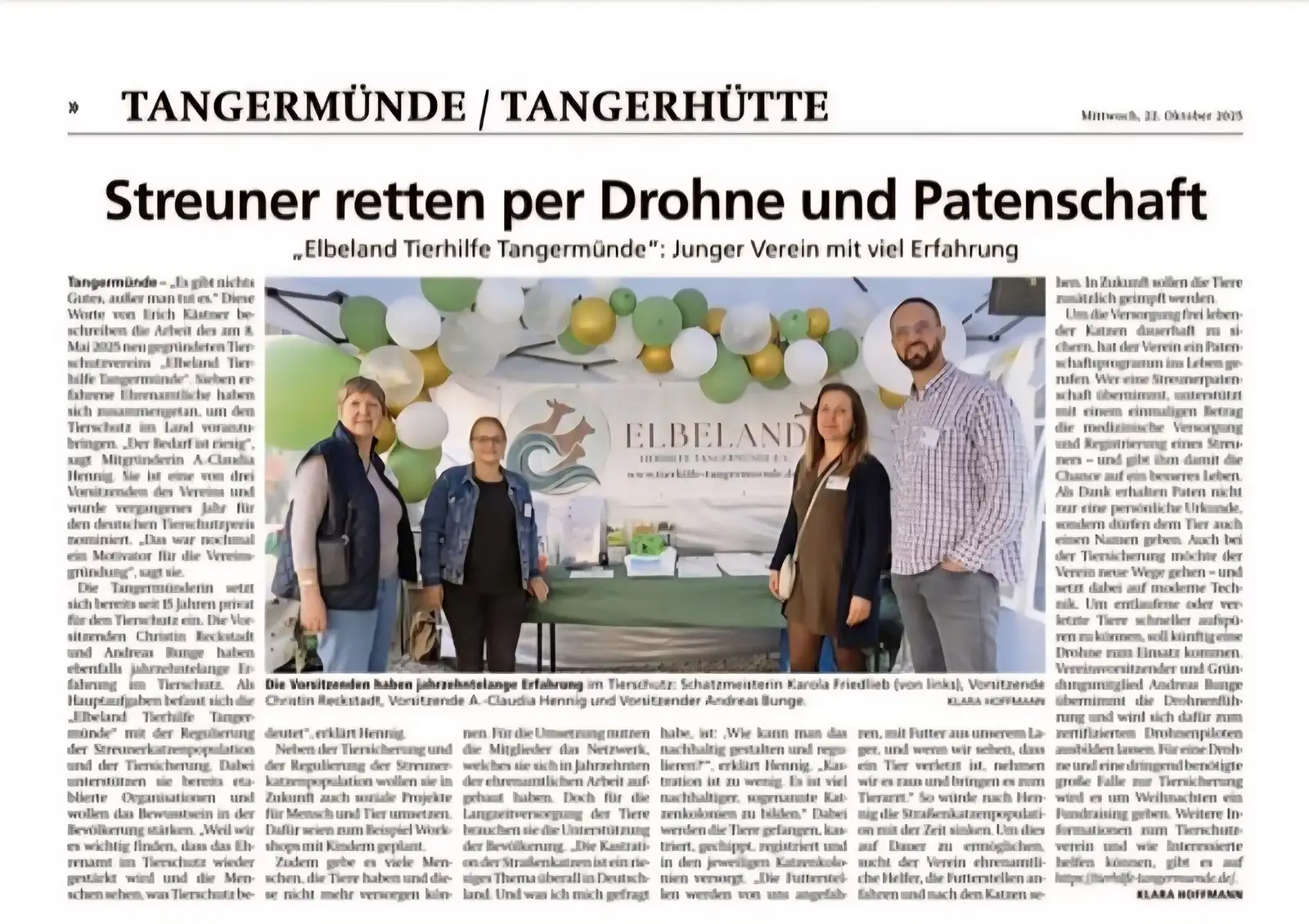 Unsere Arbeit im Rampenlicht